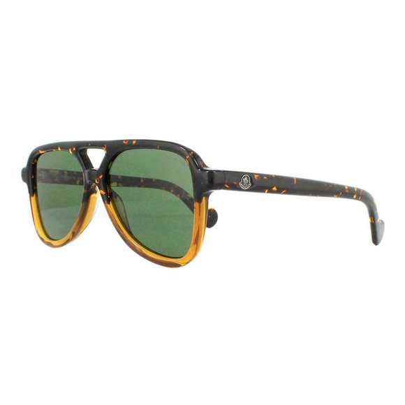 Moncler Aviator Style Green Mirrored Lens. - Picture 1 of 5